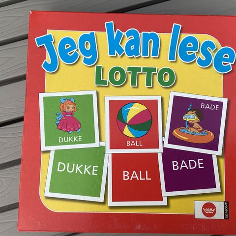 Lotto. Jeg kan lese.