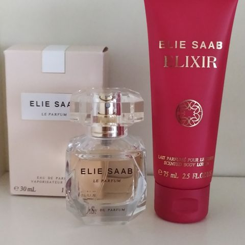 Elie Saab Le Parfum og Elie Saab Elixir Body lotion