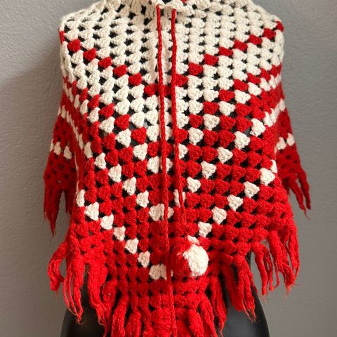 Retro poncho