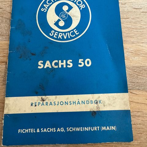 Sachs 50 reprasjonshåndbok