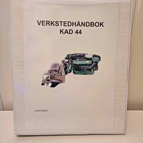 Volvo Penta Verkstedhånbok KAD 44