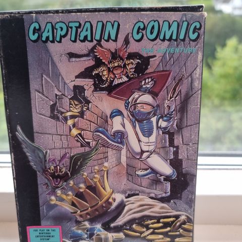 NES Captain Comic boxed