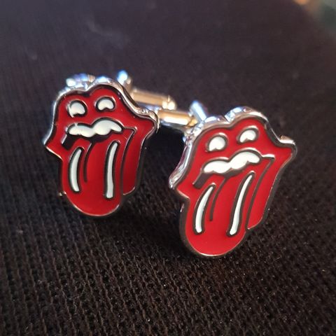 Nye Rolling Stones mansjettknapper.