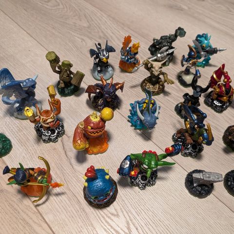 Nintendo Wii Skylanders Spyros Adventures Figurer