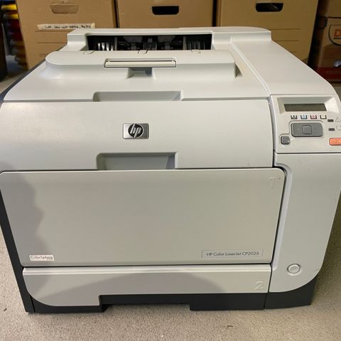 HP Color LaserJet CP2025 printer