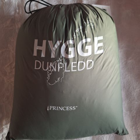 Dunpledd HYGGE grønn