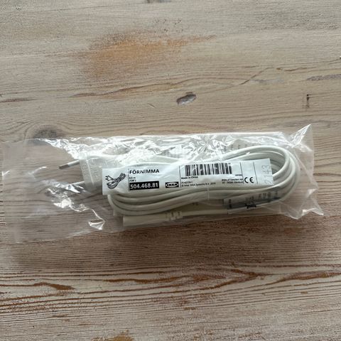 Strømtilkobling kabel fra IKEA