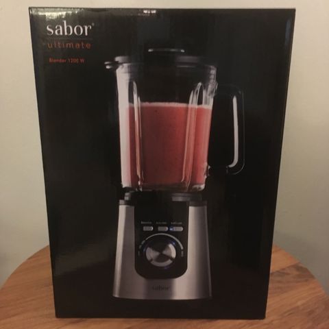 Uåpnet Sabor Ultimate blender, 1200W, 1,8L