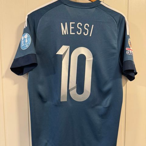 Argentina 2015/16 Borte Lionel Messi Fotballdrakt (M)