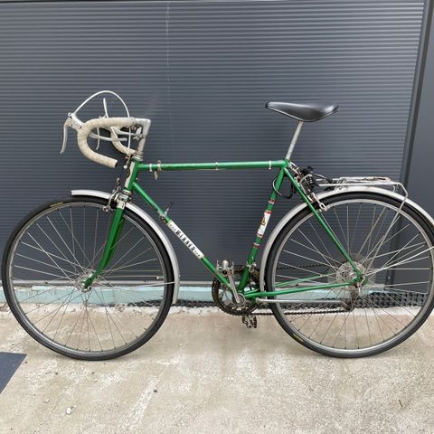 Velholdt retro racingsykkel