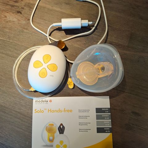 Medela Solo elektrisk brystpumpe handsfree