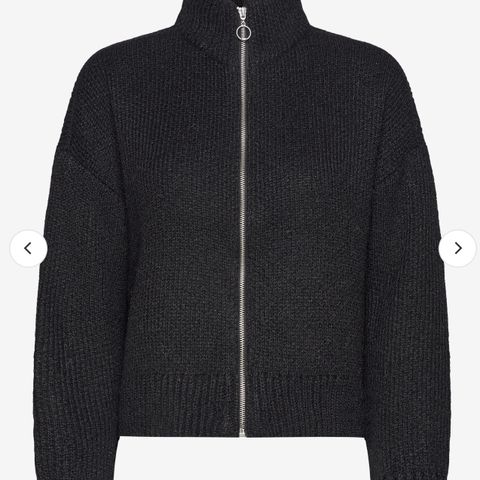 Vero Moda VMYOKO LS HIGHNECK ZIP CARDIGAN GA BOO - Cardigans