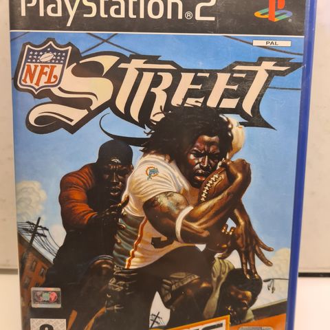 NFL Street - PlayStation 2 - Komplett med Manual