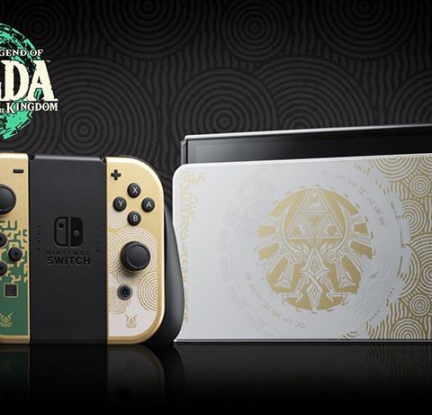 Zelda joy-cons til Nintendo switch tears of the kingdom