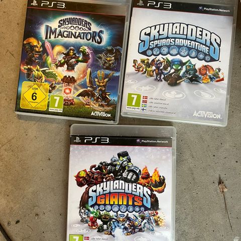 3 skylander spill for ps3