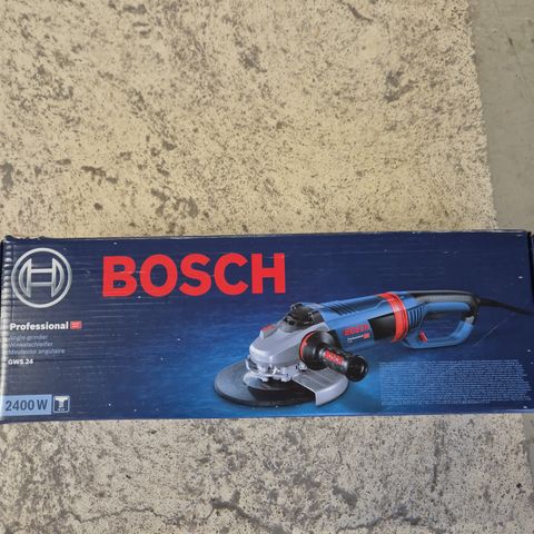 Bosch vinkelkutter GWS 24 230 LVI