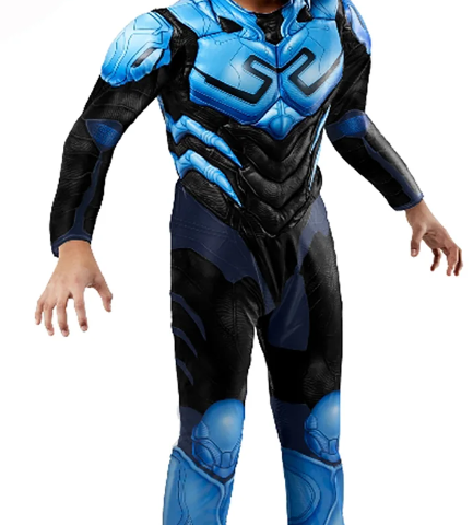 Blue Beetle Halloween kostyme barn S 6-7 år