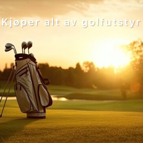 Kjøper alt av Golfutstyr