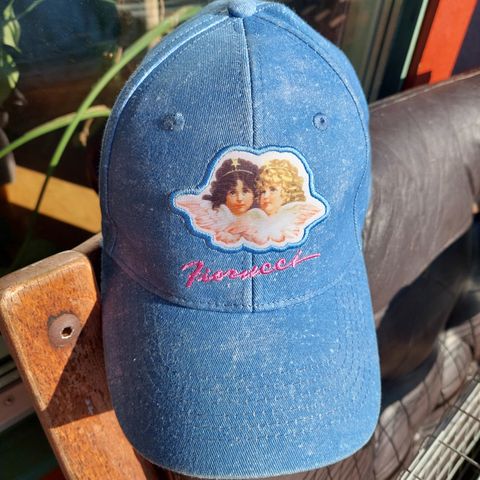 UTSOLGT Fiorucci denim angels caps ~ nypris 1245kr ~ jeans vintage