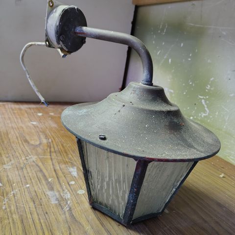 Gammel lampe