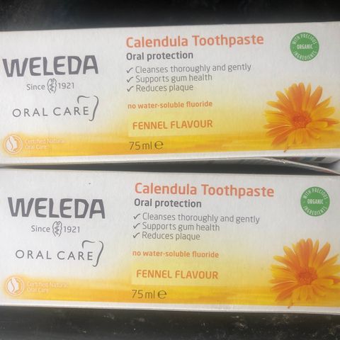 Weleda Calendula Tannkrem X2