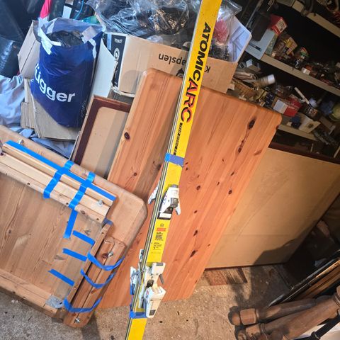 Pair atomic team racing ski