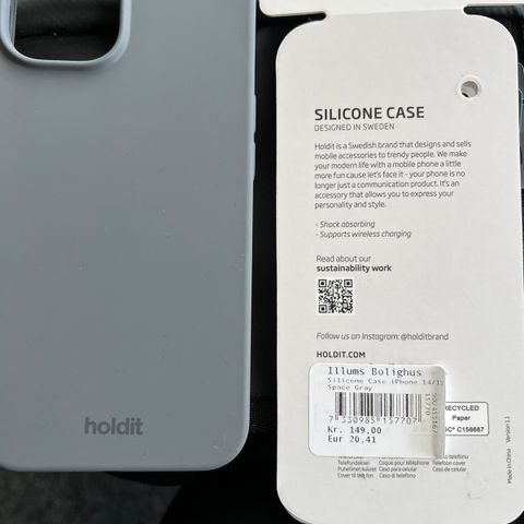 Silicon case IPhone 13 og 14