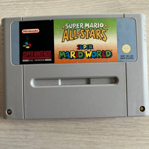 Super Mario Allstars + Super Mario World