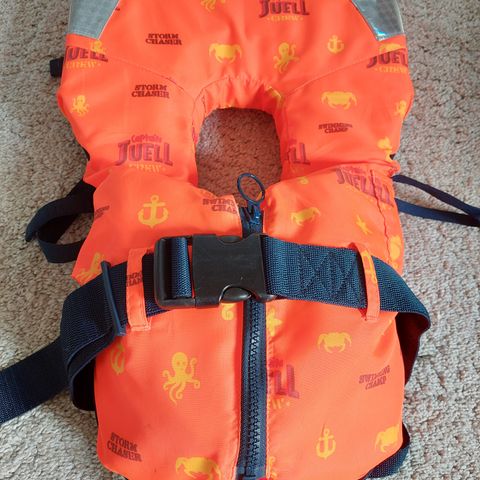 Helly Hansen redningsvest for små barn, 10-25 kg.