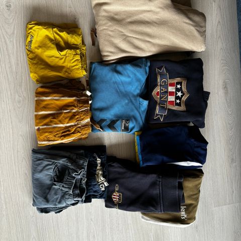 Gant, Bergans, Reima, Hummel klespakke 6-8 år