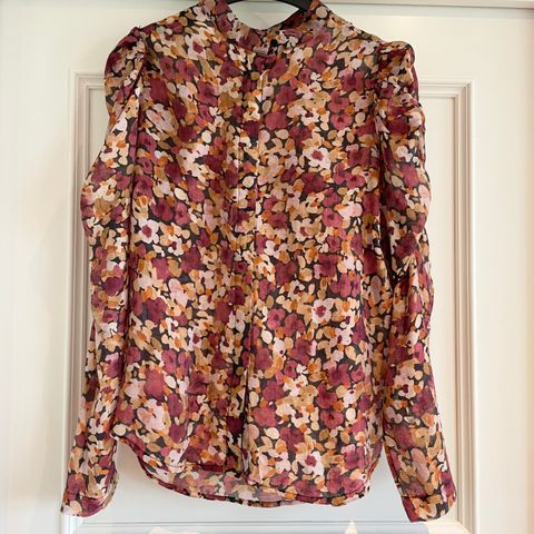 Fall Flower Blouse