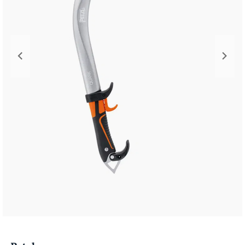 Petzl quark isøks selges