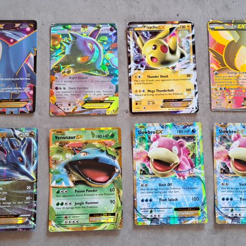 🐡 Diverse Pokemon kort EX