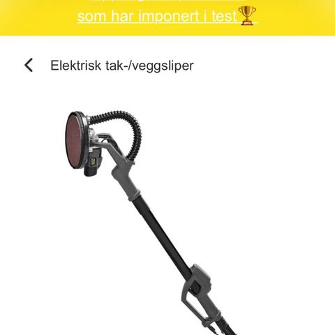 Mecc tak og veggsliper