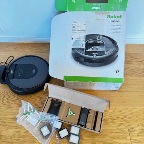 iRobot Roomba i7 robotstøvsuger + accessories