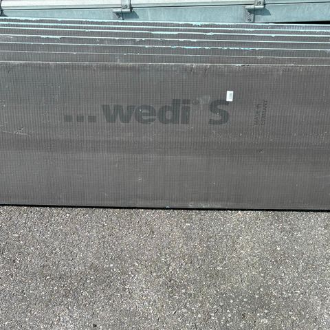 Wedi Våtromsplate s-foam 2500x600x50mm