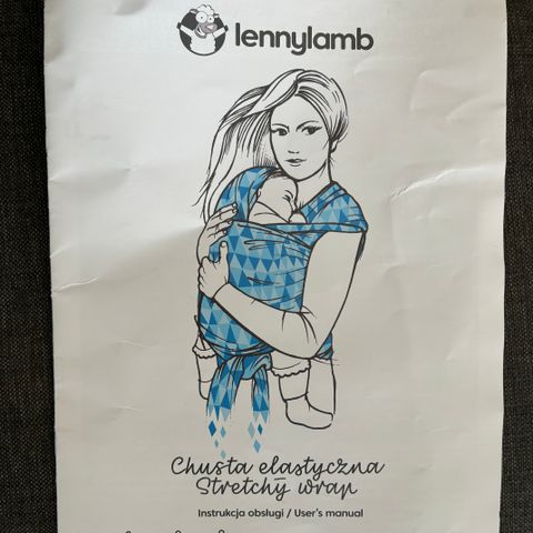 Bæresjal elastisk fra Lennylamb