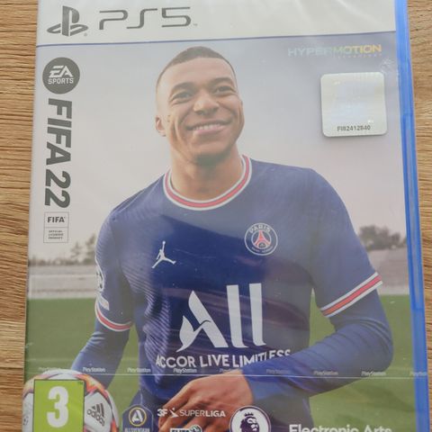 PS5 spill Fifa22 - uåpnet