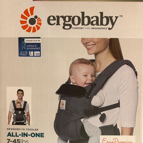 Ergobaby omni 360 bæresele