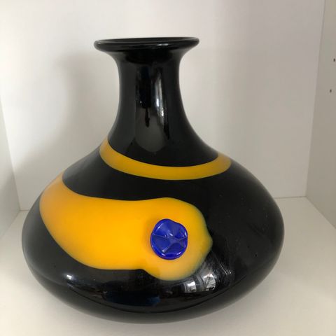 Kunstglass vase, Helen Tapper / Johansfors glassverk