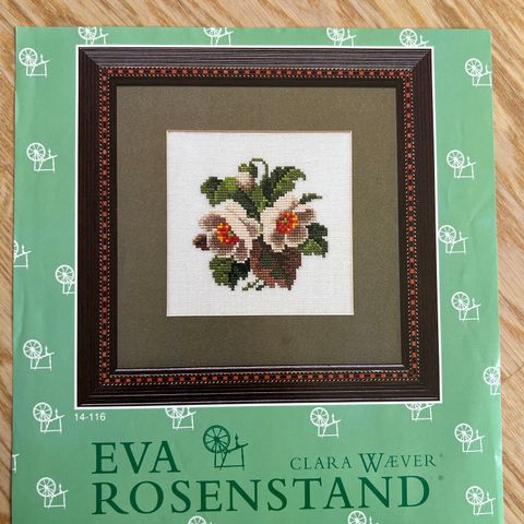 Broderimønster Eva Rosenstand -blomster