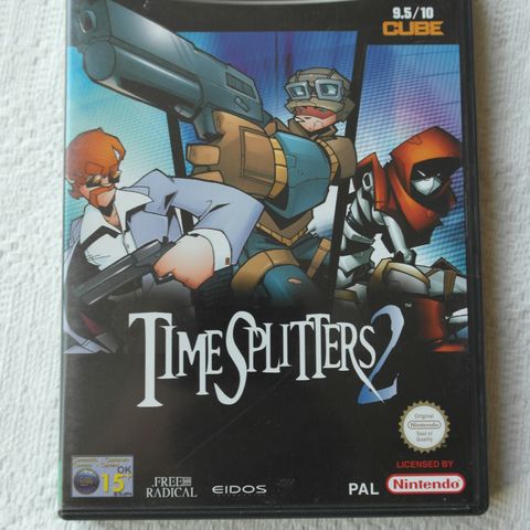 Time Splitters 2 - Nintendo Gamecube PAL komplett