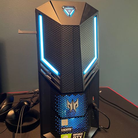 gaming pc lite brukt