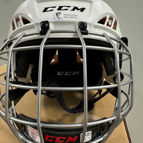 CCM ishockey hjelm for barn str. S