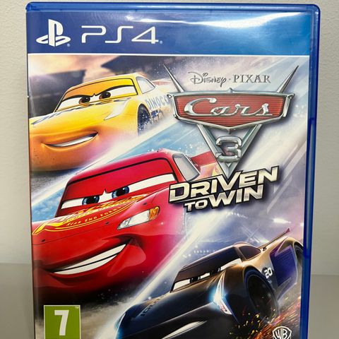 PlayStation 4 spill: Cars 3 Driven to Win