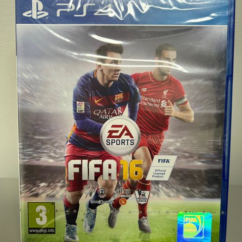 PlayStation 4 spill: Fifa 16