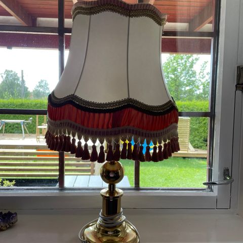 Vintage / gammel bordlampe