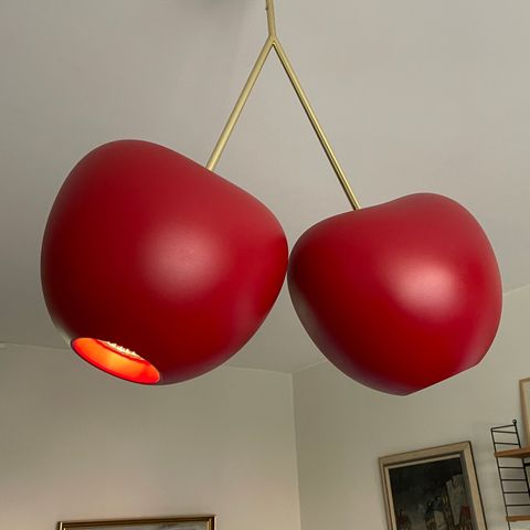 Qeebo kirsebær / cherry taklampe