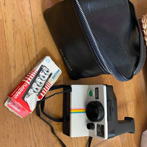 Polaroid land camera 1000 m/veske