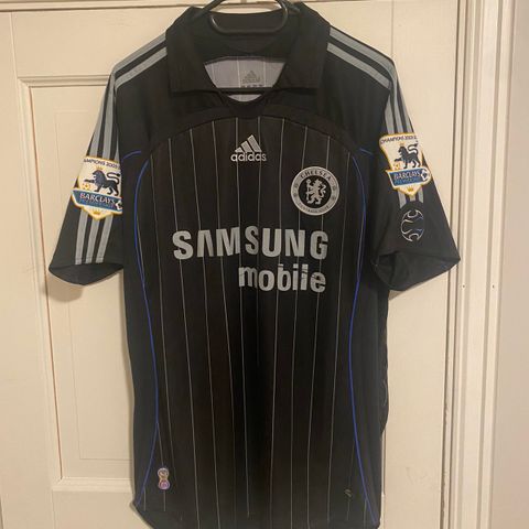 Chelsea 2006/07 Tredjedrakt med PL vinner patch. LAMPARD 8